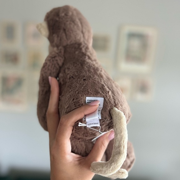Jellycat Bashful Monkey - Authentic & BNWT!🐒 - Picture 5 of 6